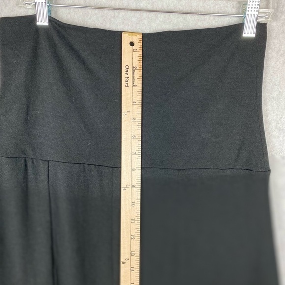 Cabi Maxi Skirt/Dress Black Jersey Pleated Size Medium A-Line NWOT - Picture 7 of 10